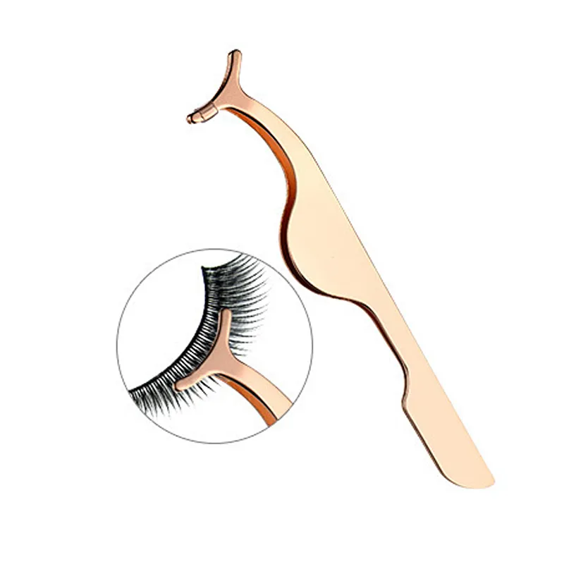 FALSE EYCLASH CURLER LASH PINeezers Applicator Clip Makeup Tool Beauty Gold Color and Rose Gold Piniezers4961287