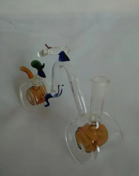 wholesalers ----- 2015 new stained glass hookah / glass bong, bicycle styles, Gift accessories