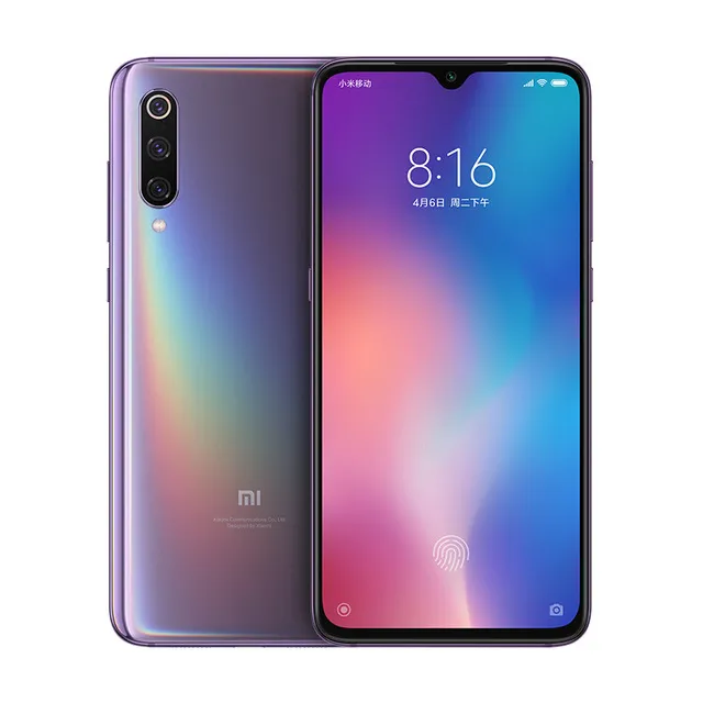 Original Xiaomi Mi 9 Mi9 4G LTE-Handy 8 GB RAM 128 GB 256 GB ROM Snapdragon 855 48,0 MP AI NFC Android 6,39 Zoll AMOLED Vollbild-Fingerabdruck-ID-Gesichts-Smart-Handy