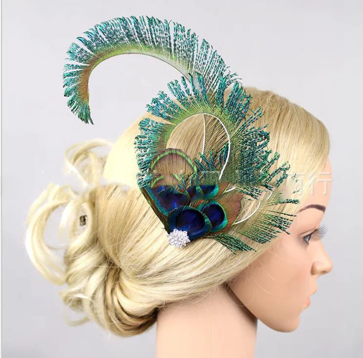 Fascinator Donna Con Clip - Rete, Fiori E Piume - Per Matrimoni, Royal Ascot, Gare
