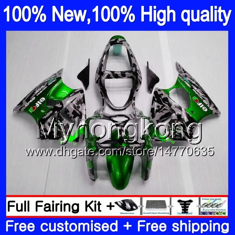 Corpo para Kawasaki ZX600 600CC ZZR600 2005 2006 2007 2008 Bodywork 219 MY.0 ZX600CC ZZR-600 ZZR 600 05 06 07 08 Kit de Feira Fulling Camuflagem