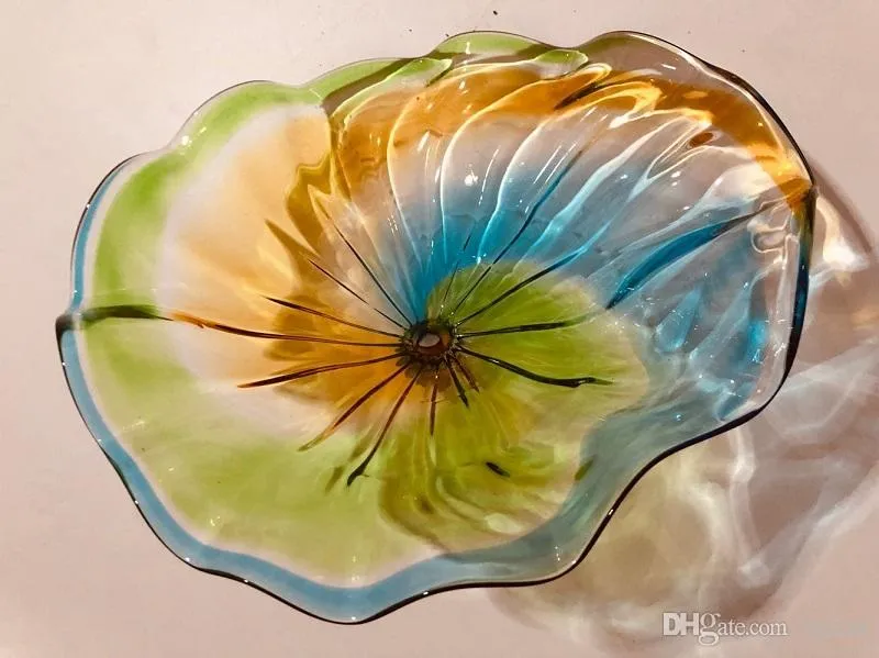 Modern Murano Glass Wall Art Decor Elegant Wedding Wall Decorations Custom Made Hand Blown Glass