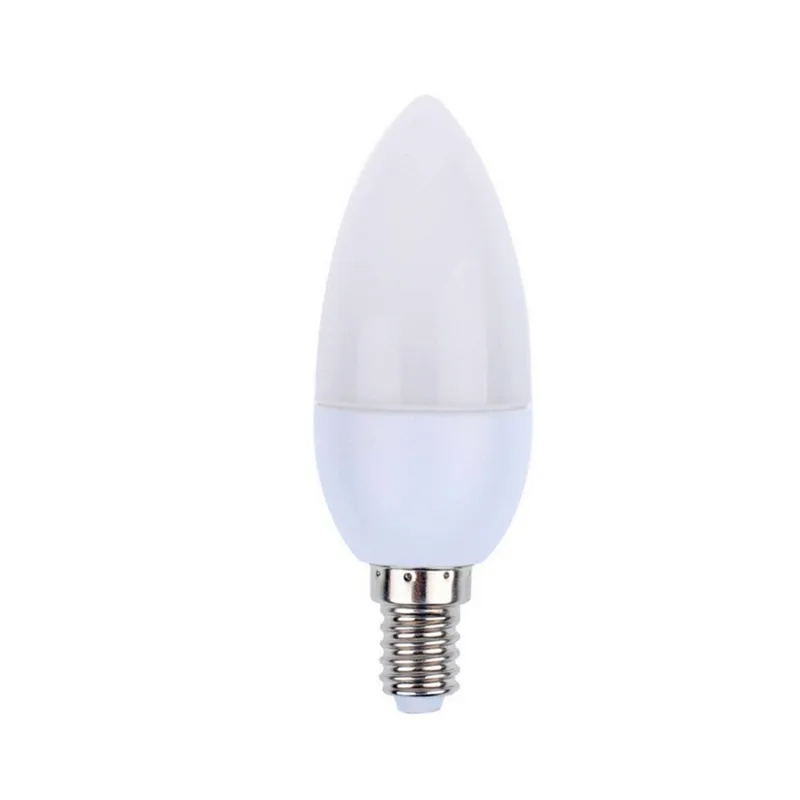 OMTO E14 3W 220 V Światło Światła LED Candelabra Żarówka Spotlight Candle Bulb