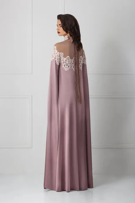 Modest High Collar Womens Robe Nightgown With Lace Bathrobe Sleepwear Bridal Robe Wedding Party Gifts Bridesmaid Dress Wear231r