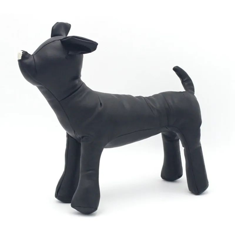 Кожаные собаки -манекены, стоящие по позиции, собачьи модели, игрушки для животных, магазин животных показ манекен340c