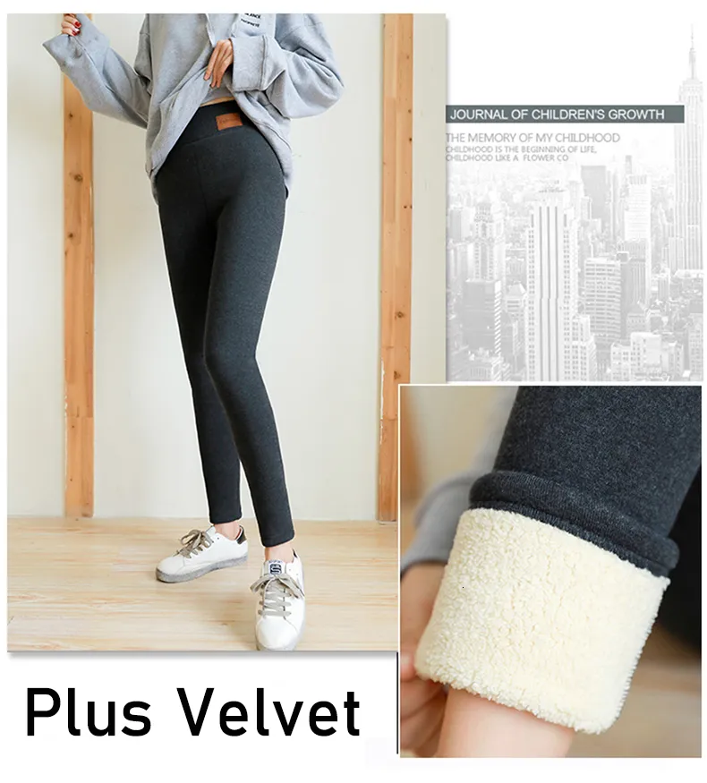 Esho 2-13Y Girls Winter Warm Thicken Fleece Leggings Kids Solid Color  Tights Long Pants - Walmart.com