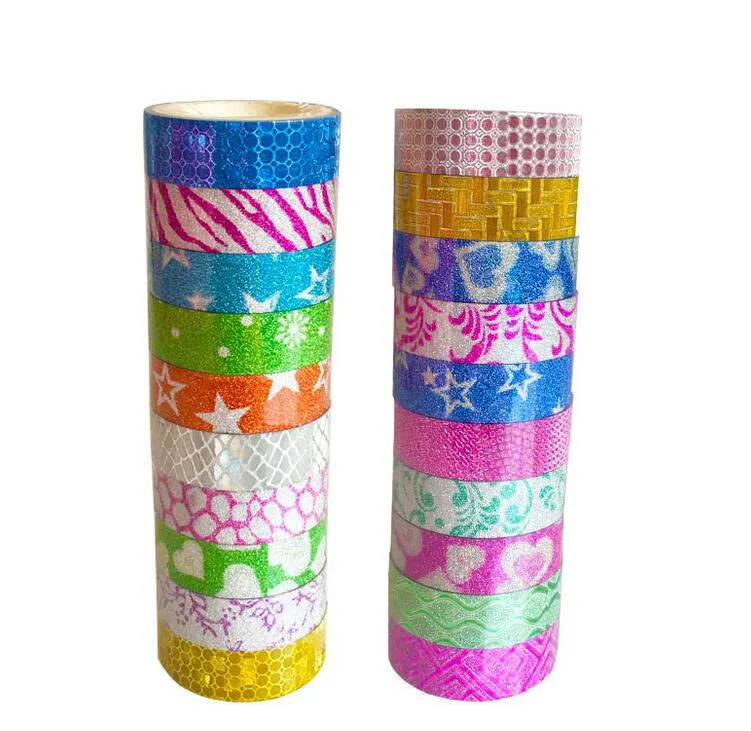 Glitter Tape, Decorative Craft Tape Blue 1.5cm x 5 M for Scrapbook, DIY  Arts, Gift Wrapping 