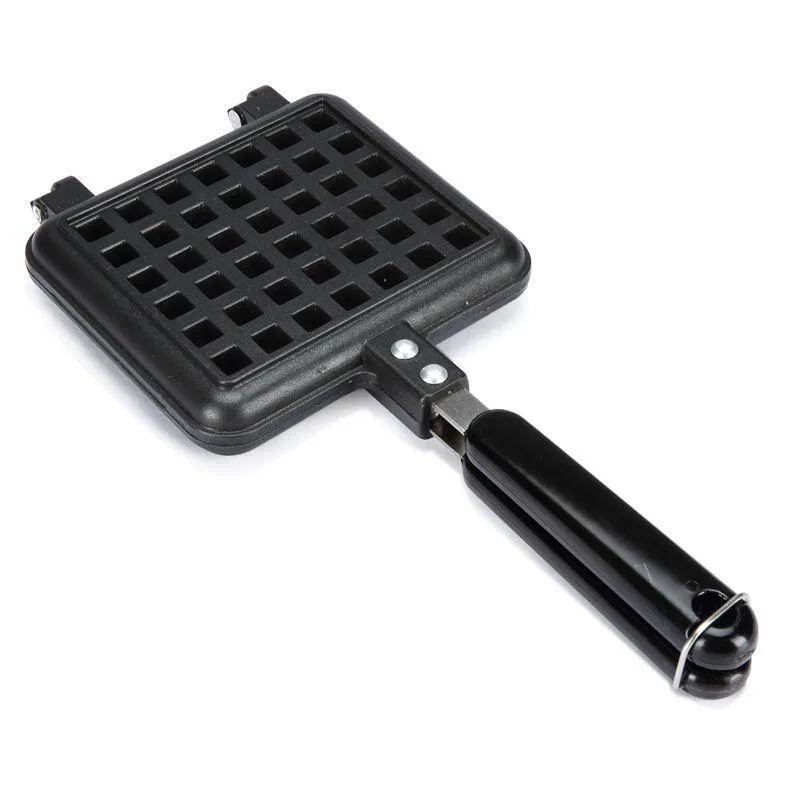 Chegada Waffle molde não-stick cookie waffles pães diy muffins molde para amor café da manhã bakeware uie318