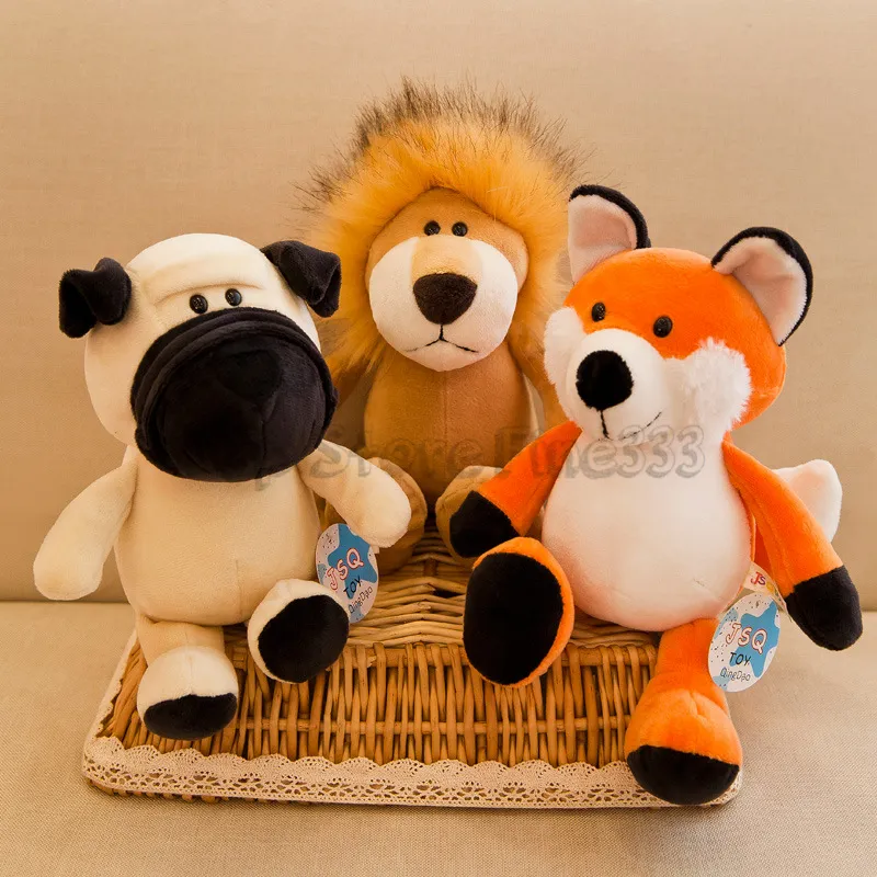 DHgate.com:Adorable Animal Plush Toys: Lion, Elephant