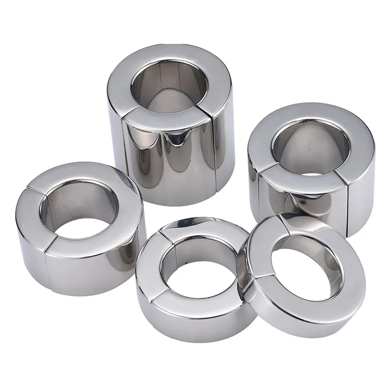 Stainless Steel Testicle Ball Stretcher Heavy Duty Weight Scrotum