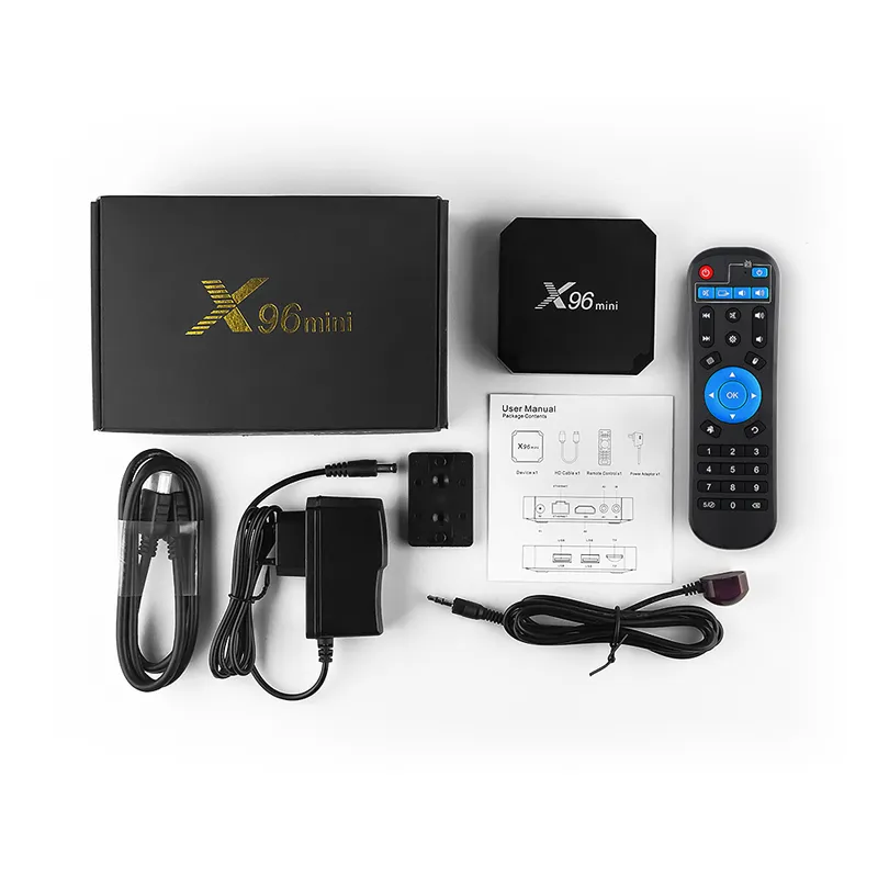 Android Tv Box X96mini Boitier Tv Box Boitier Iptv S905w 1GB 8GB 2gb 16gb  Smart TV Box Quad Core 2.4G Wifi 4K Set Top Box From Nokesales, $11.22