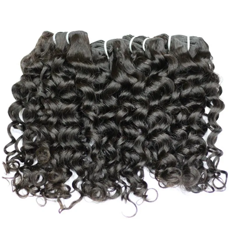 Cheveux bouclés italiens Romance bouclés 12-30 pouces cheveux vierges indiens extensions de cheveux humains brésiliens peuvent être teints repassés blanchis