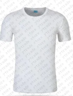 T-shirt da palestra per abbigliamento solido da uomo T-shirt attillata da fitness da uomo T-shirt da esterno ad asciugatura rapida top Blank 001