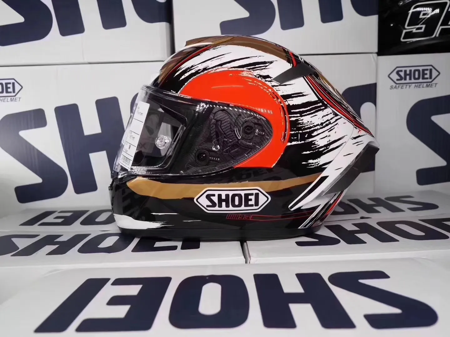 Shoei Full Face X14 93 Marquez MOTEGI2 Lucky Cat Casco Moto Uomo