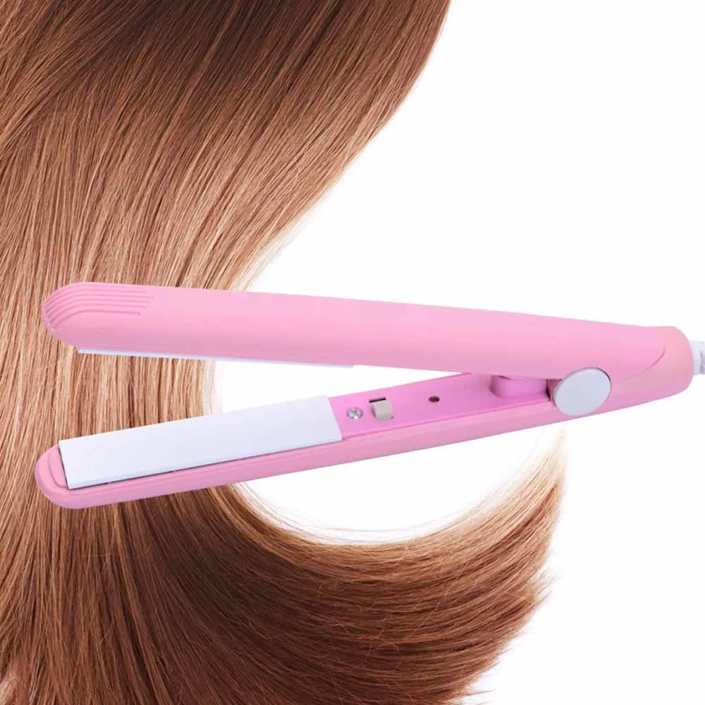 Mini-storlek Travel Hair Straighteners för kort och tunt hår Små keramiska rätare bärbara