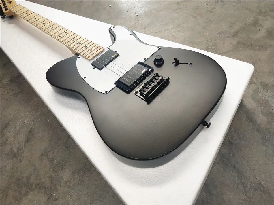 High quality spot sale of signature jazz master / 6-string electric guitar/maple-neck/matte black