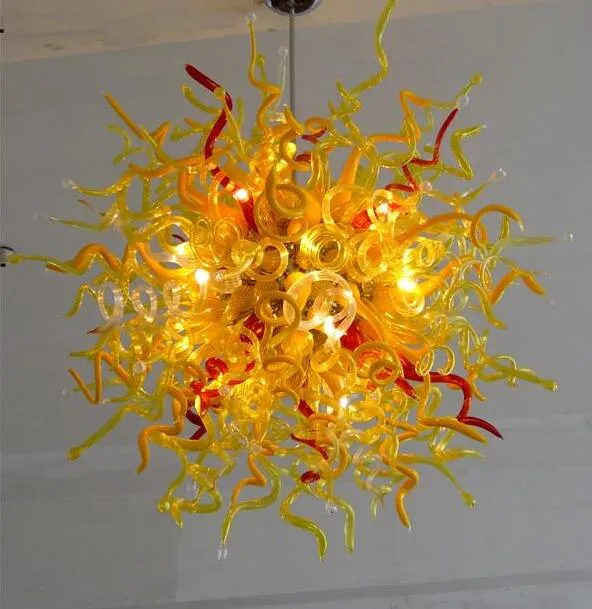 Made in China Lamps Energy Saving LED Hand Murano Custom Small Size Crystal Chandelier for Living Room Decor