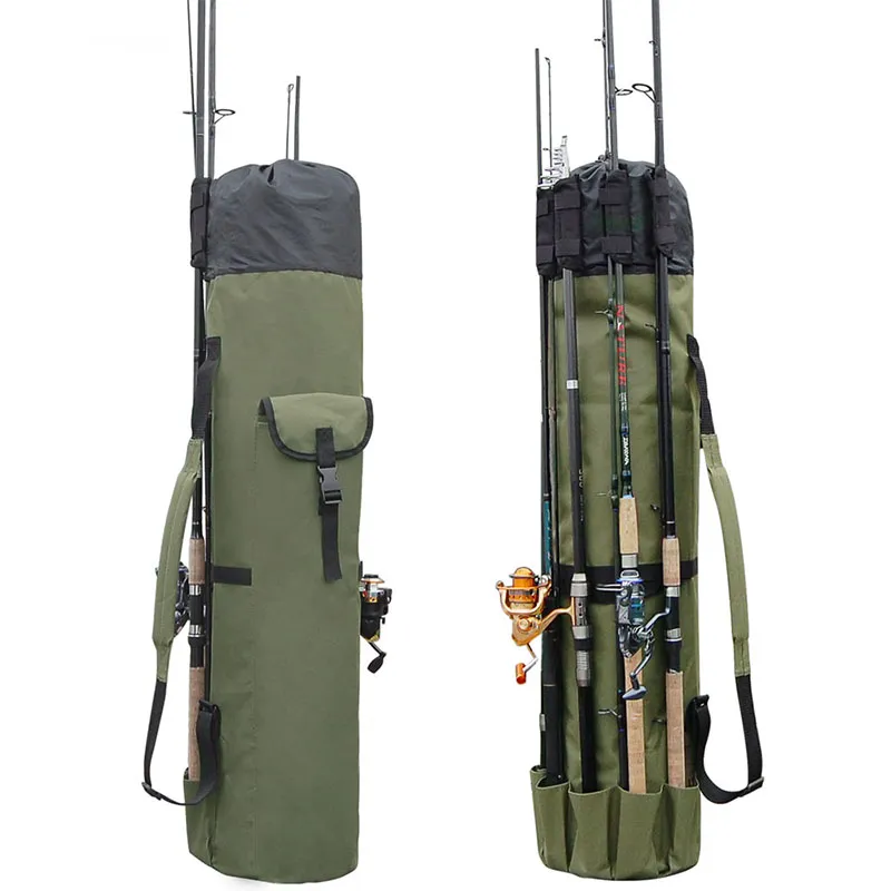 Portable Nylon Fish Bag With Multiple Compartments For Fishing