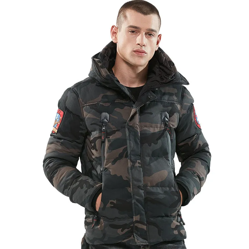 Hot Sale 2018 Parka Men Winter Jackets Cotton Chaquetas Hombre Parkas Mens Casual Outerwear Mens Jackets and Coats Drop Shipping