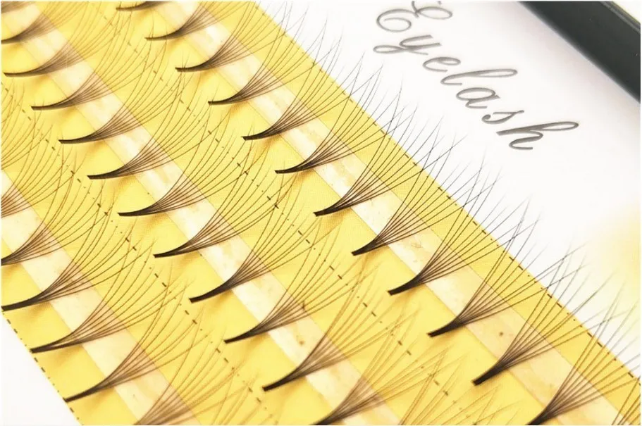 Innesto 7/8 / 9D VOLUME VOLUME Ciglia Eyelashes Extension ha fatto ventole individuali ciglia finte ciglia nera ciglia professionale naturale