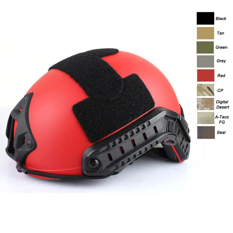 Equipamento de capacete tático Fast Sport MH Fast Airsoft Paintabll Shooting Helmet Protection Equip