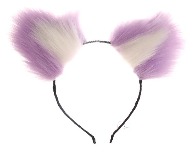 40cm Fox Tail Anal Plug Sexy Plush Cat Ears Headbands Set Butt Plug Tail  Erotic Cosplay Sex Toys for Women Anal Masturbating