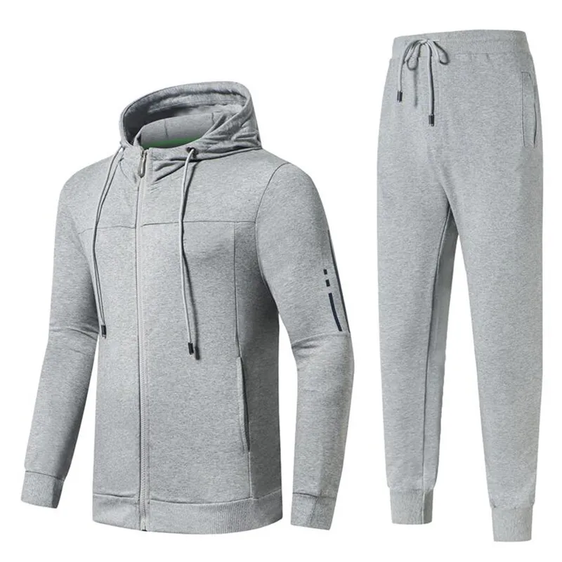 Autumn Men's Brand Designer Luxury Sports Suit Running Fashion Men's Designer Jacket +Pants Set Tracksuits Size M-3XL