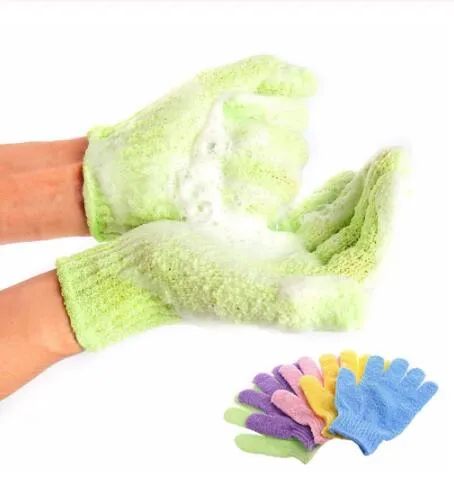 Nawilżający Spa Rękawica Skóry Prysznic Szorujący Rękawiczki Do Masażu Ciało Sponge Wash Rękawice nawilżające 1 pc Cena OOA7413-5