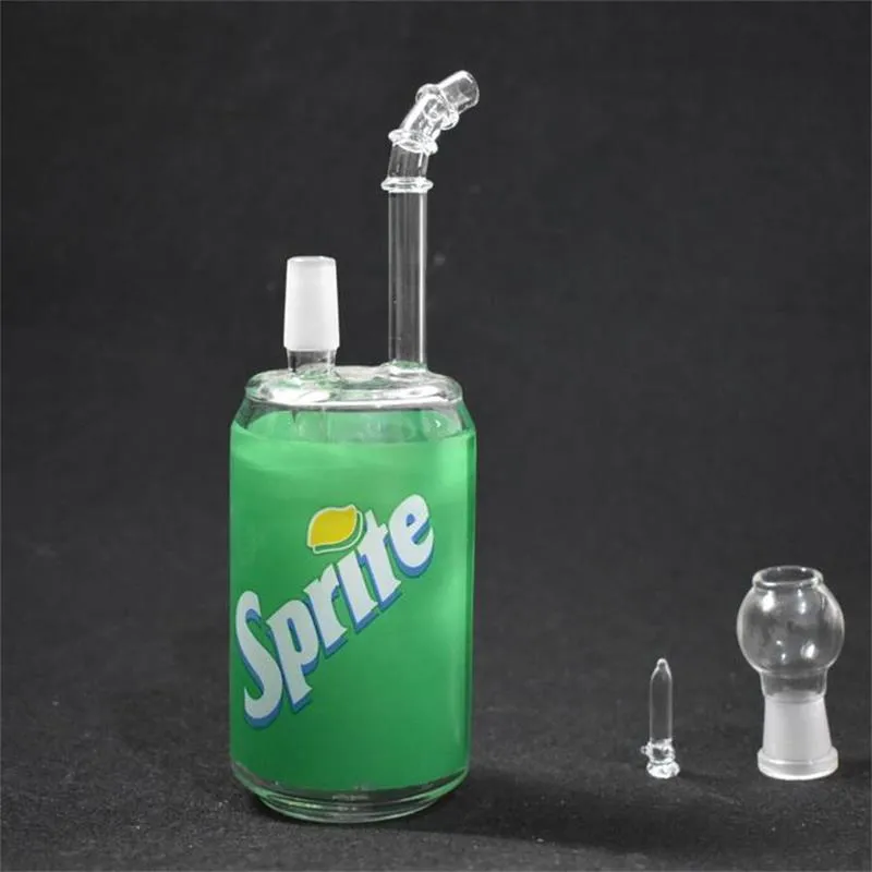 14.4mm Green Cheap Dab Bongs Thick Water Glass Rigs With Dome And Nail