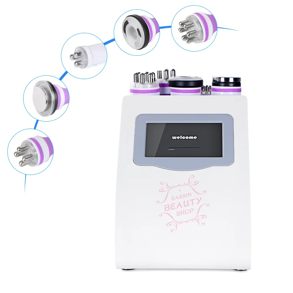 Strong Effect 6IN1 Multifunction Ultrasound Cavitation RF radio frequency Photon Rejuvenation Weight Loss Slimming Body Sculpture Machine