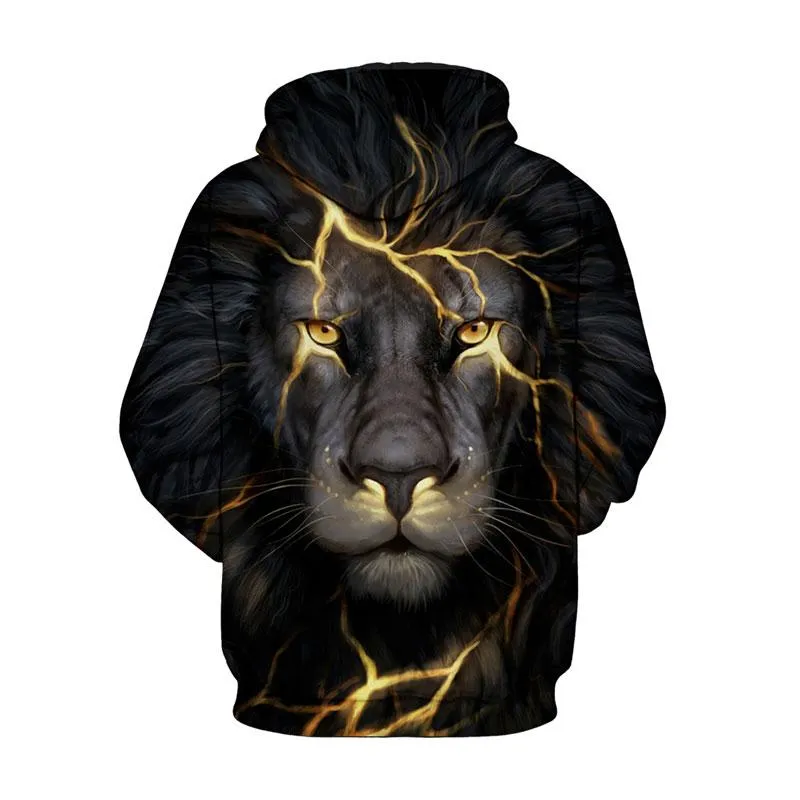 Lightning lion hoodie hot sale