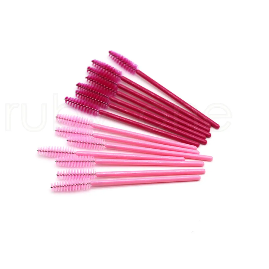 Eyelash Eyelash Escova Lábio Escova Lash Extensão Extensão Extensão Aplicador Eyelash Brushes Mascara Wands Cosméticos Maquiagem Ferramenta 50 Pçs / Set RRA1794