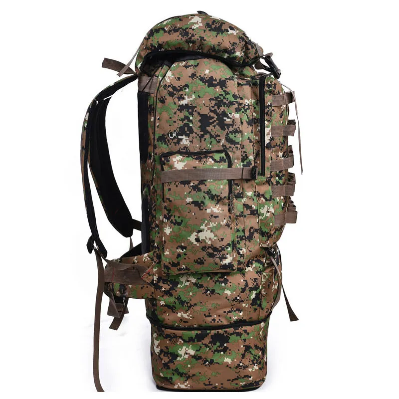 100L trekking Sac À Dos Molle Camping Sac À Dos Tactique Sac À Dos Hommes Grande Randonnée Armée Voyage En Plein Air Sport Sacs Sac