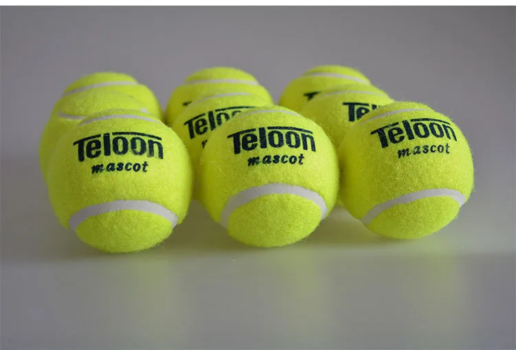  Quality Tennis ball for training 100% synthetic fiber Good Rubber Competition standard tenis ball 1 pcs low price on sale