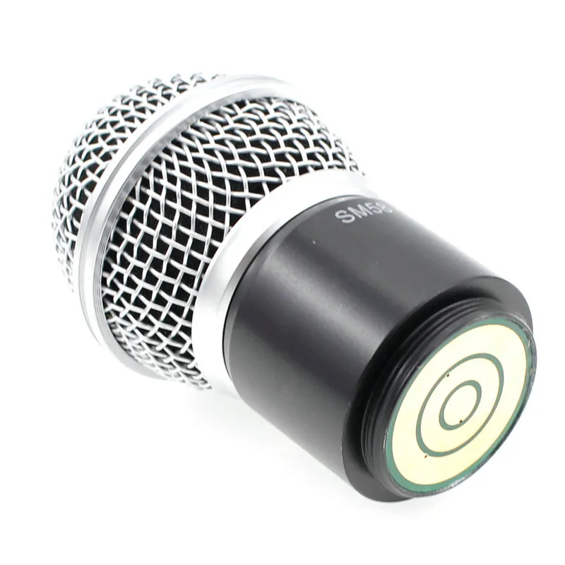 cartuccia di ricambio professionale capsula microfono senza fili microfono palmare sm 58 testa capsula griglia per pgx 24 slx 24