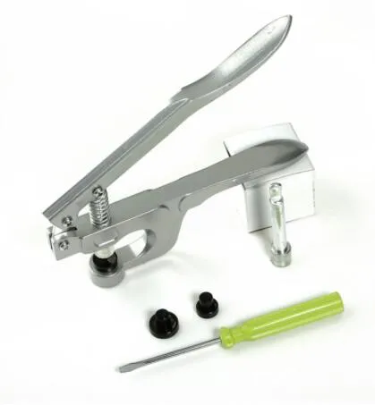 Bottone A Pressione In Plastica T5 Con Kit Di Utensili Per Pinze A Scatto, Macch - Foto 2