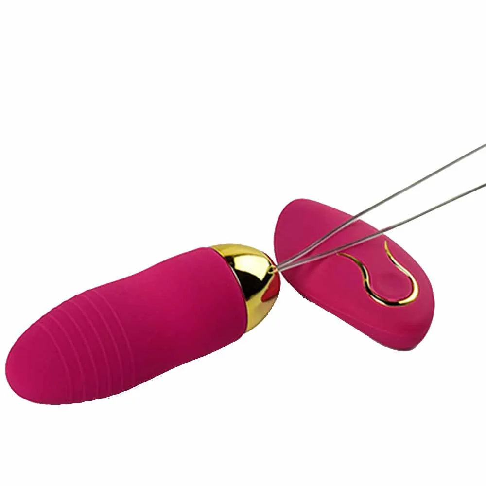 Impermeabile 10 velocità Wireless telecomando vibratore ricaricabile vibratori massaggiatore prodotto del sesso uovo vibrante giocattolo del sesso per le donne S18101905