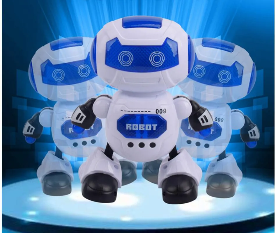 Hot Toys In The Stall, Electric Dancing Robot, Childrens Luminous Music