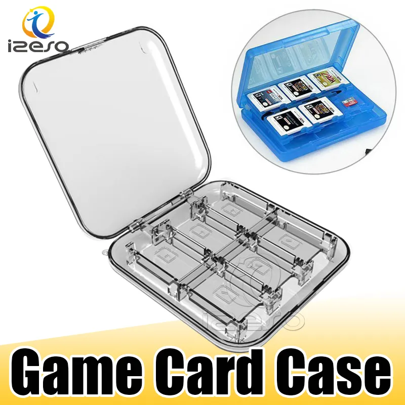 12 in 1 Game Memory Card Micro SD Case Holder Custodia rigida antiurto portatile Custodia protettiva per Nintendo Switch Console izeso