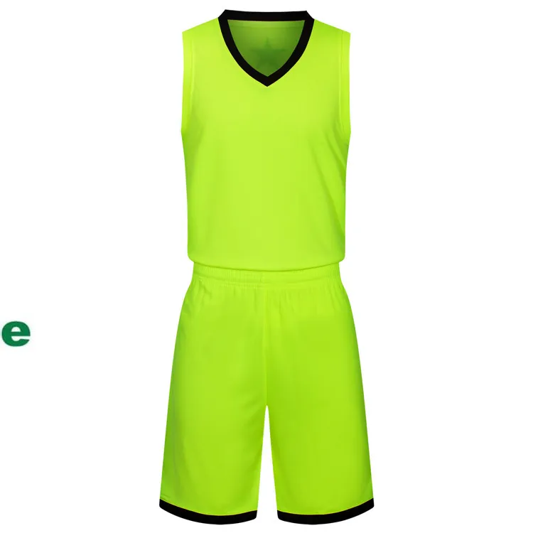 2019 새로운 빈 농구 유니폼 인쇄 된 로고 남성 크기 S-XXL의 싼 가격은 빠른 좋은 품질의 애플 그린 AG002AA12r 운송