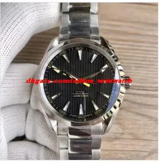 Luksusowy zegarek 9 Style Męskie 41 5 mm Automatyczny ruch stali nierdzewnej Bransoletka 150m Man Watch WristWatch232e