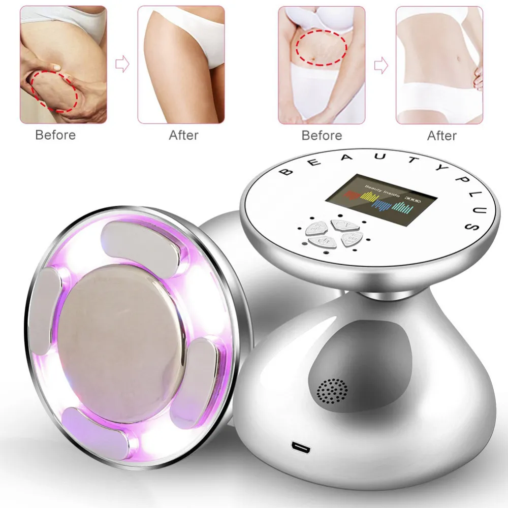 RF Cavitation UltradSonic Odchudzanie Masażer Domowy Fat Burner Anty Cellite Urządzenie Skóra Dokręcanie Utrata Waga Maszyna Uroda SH190727