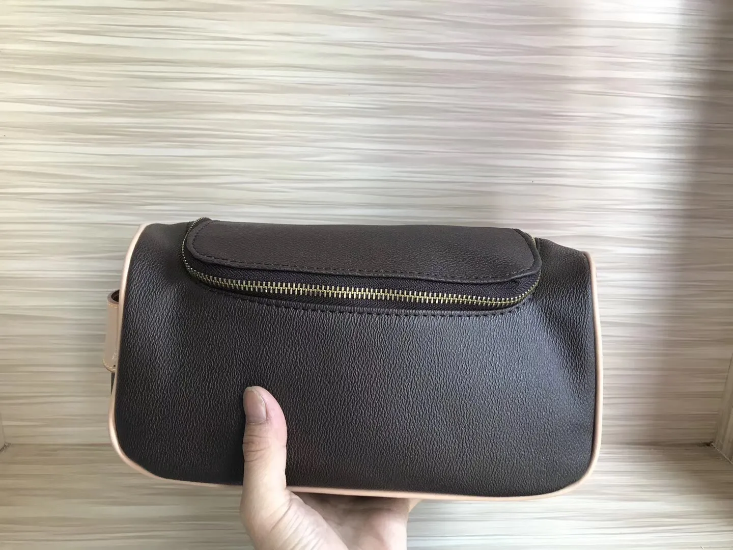 Erkek tek fermuar kültürel çanta makyaj çantası tasarımcısı seyahat torbası makyaj çanta bayanlar cluch cüzdan organizasyonu tuvalet çantası294k