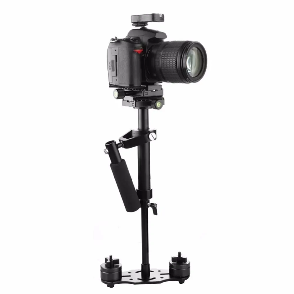 Freeshipping S40 S60 S80 Steadycam Scalable Carbon Fiber Handheld Stabilizer Steadicam for Canon Nikon Sony DSLR Camera Compact Camcorder