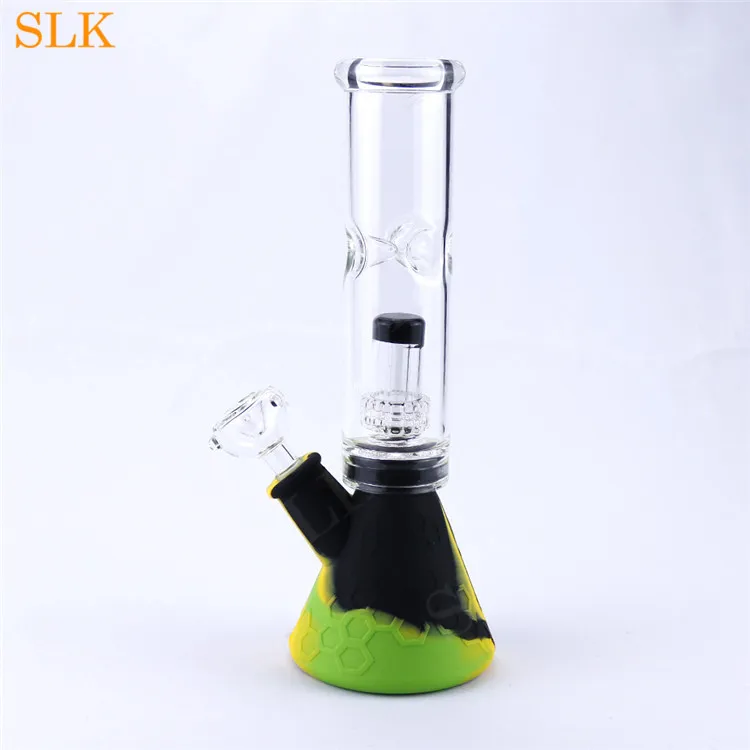 Wholesale Wholesale 10 Inch Straight Tube Glass Hookah With Silicone Bottom  And 14mm Bowl Ideal For Smoking Tobacco And Water Bongs From China From  Slkstore, $15.07