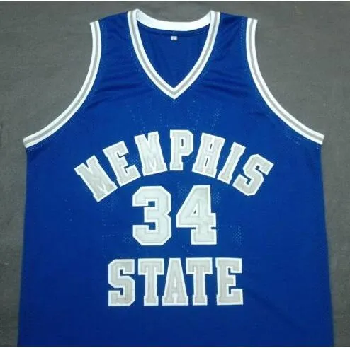 Aangepaste mannen jeugd vrouwen Vintage ZELDZAME MS STATE #34 ELLIOT PERRY basketbal Jersey maat S-4XL of aangepaste naam of nummer jersey