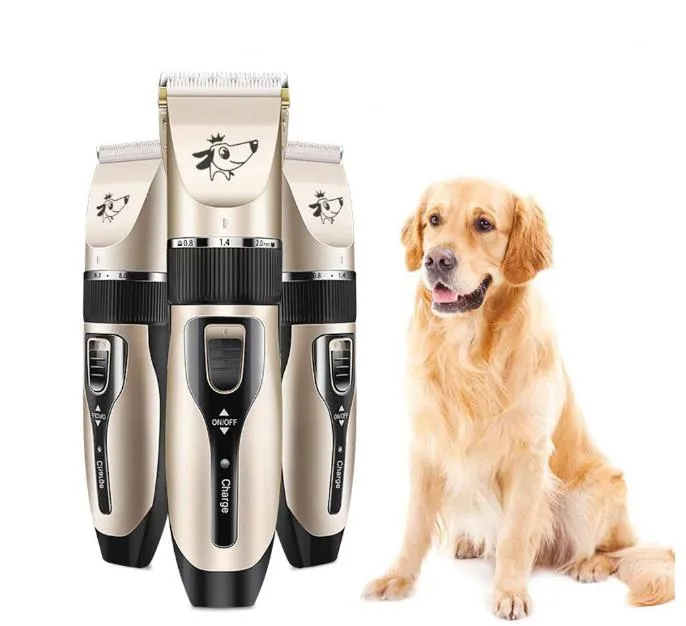 Tagliacapelli per cani Tagliacapelli elettrico per animali domestici Macchina per toelettatura professionale Rasoi ricaricabili USB Tagliacapelli Tagliacapelli per cani