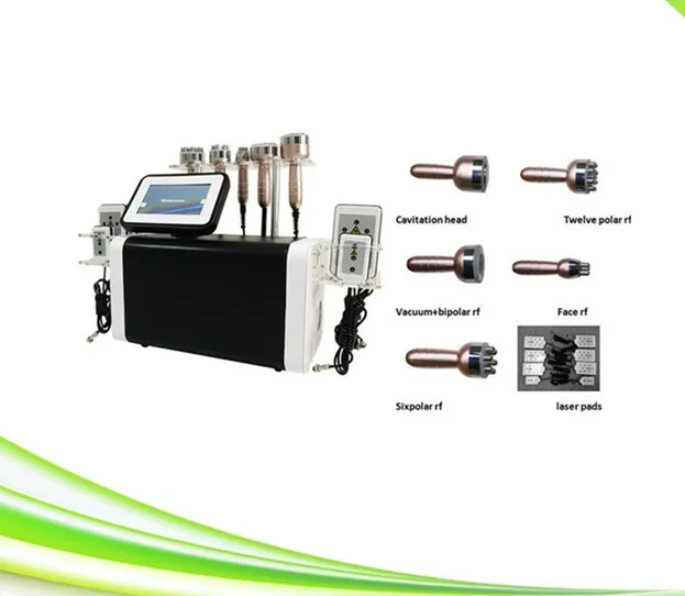 6 W 1 Lipolaser Face LIFT RF Cavitation Loss RF Cavigation Machine Machine