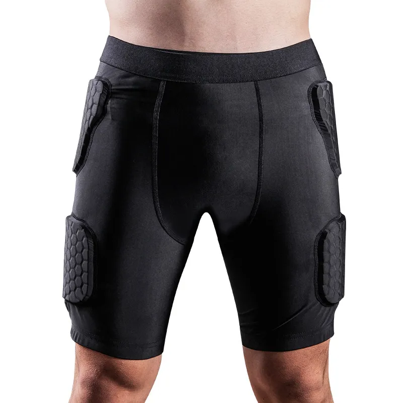 Padded Compression Compression Shorts Men For Men Hip And Thigh Protectors  For Football, Paintball, Basketball, Ice Skating, Soccer, And Hockey Style  #7049237 From Ae0c, $22.34