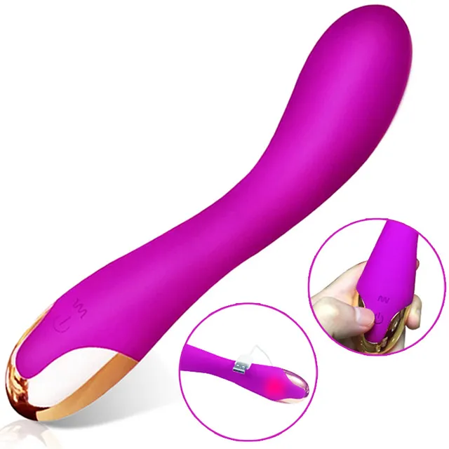 USB充電式バイブレータ女性クリトリ膣刺激12周波数G-SPOTディルド振動マッサージマッサージセックスグッズの男性のおもちゃ